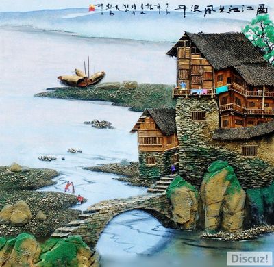 这种超逼真立体砂石画你见过吗?太有创意啦!