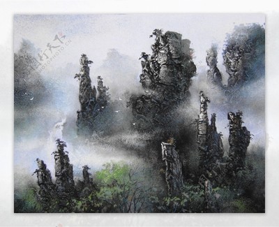 砂石画