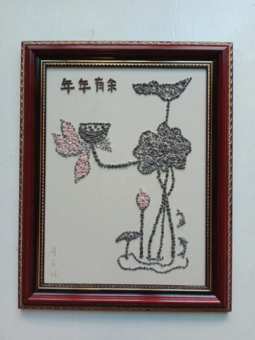 民间艺术家周金凤,创新手工画,作品源于生活,高于生活 桂林人