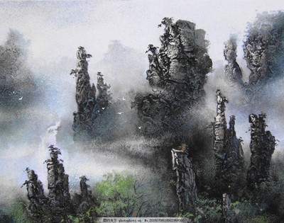 砂石画