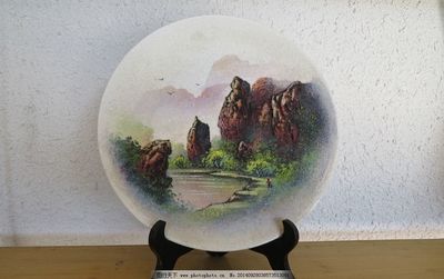 砂石画图片