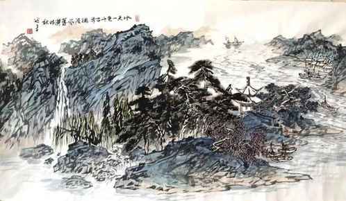 翰墨飘香绘锦绣盛世 丹青溢彩贺家国新禧——精品诗书画展播之砂石画