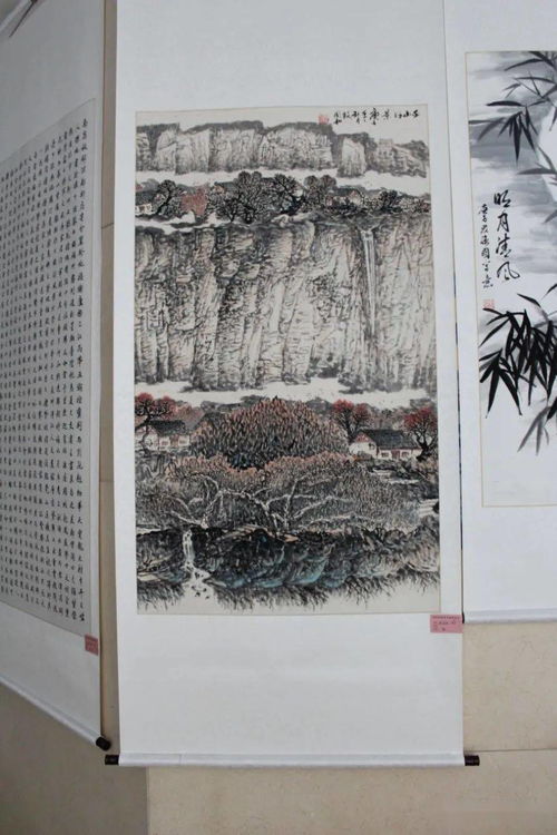 砂石为墨，重阳寄情 安阳市重阳节书画作品展精品砂石画赏析