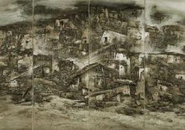 张家界砂石画